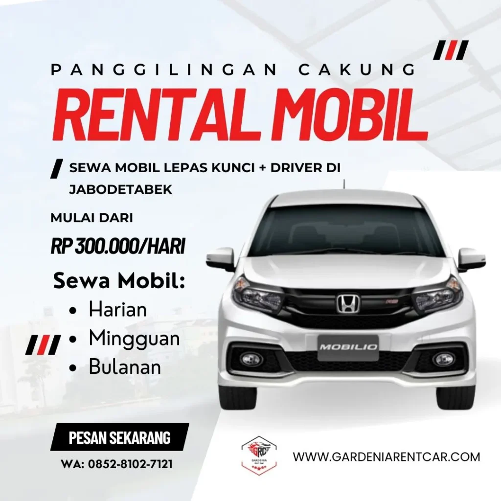 rental mobil penggilingan