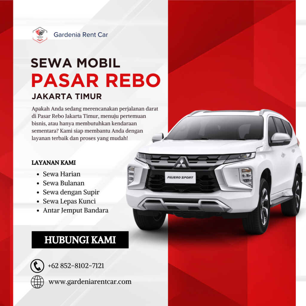 rental mobil pasar rebo