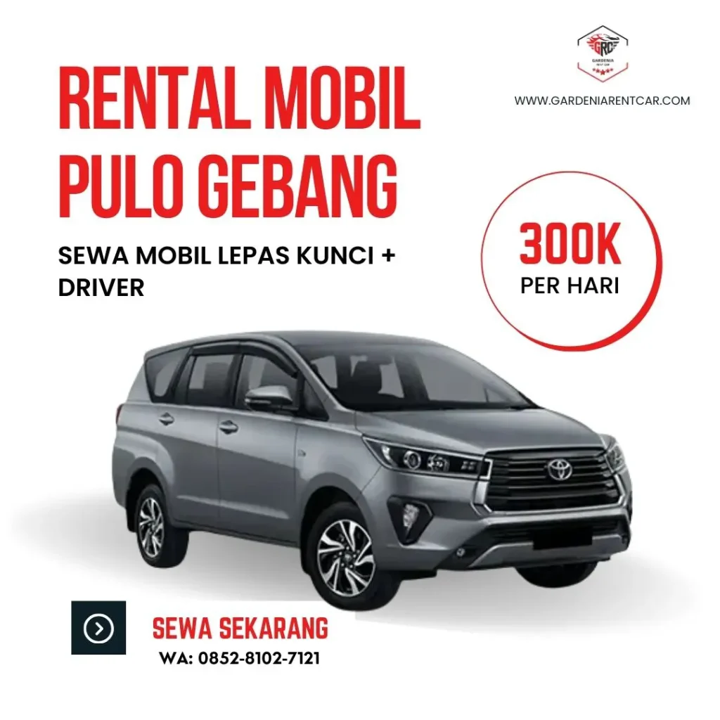 rental mobil pulo gebang