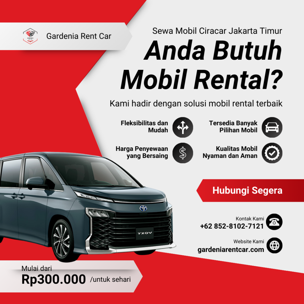 rental mobil ciracas jakarta timur