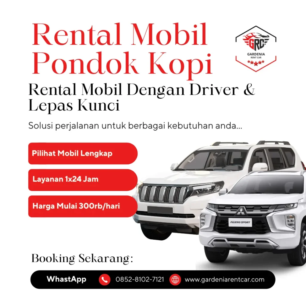 Rental mobil pondok kopi