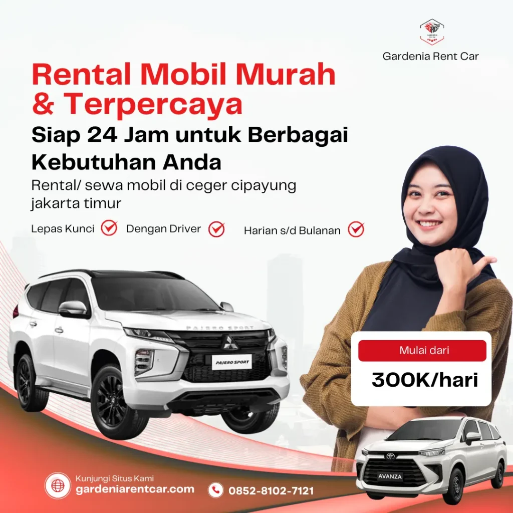 rental mobil ceger