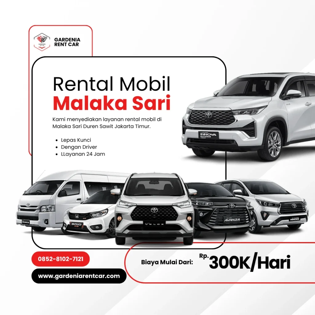 rental mobil malaka sari