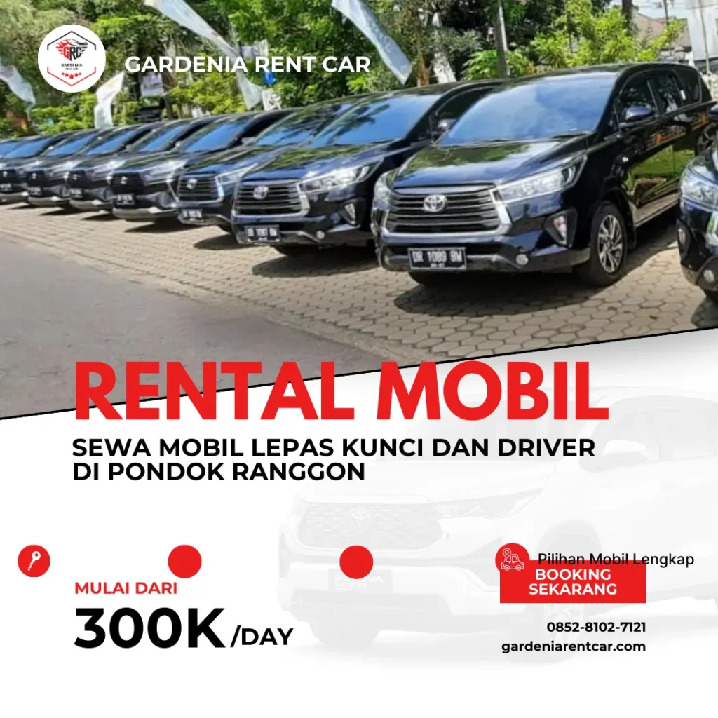rental mobil pondok ranggon