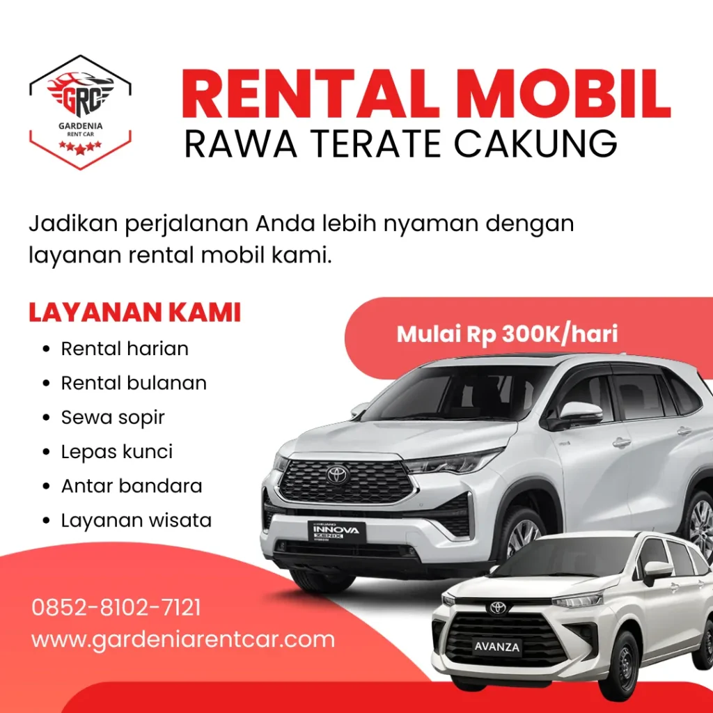 rental mobil rawa terate cakung jakarta timur