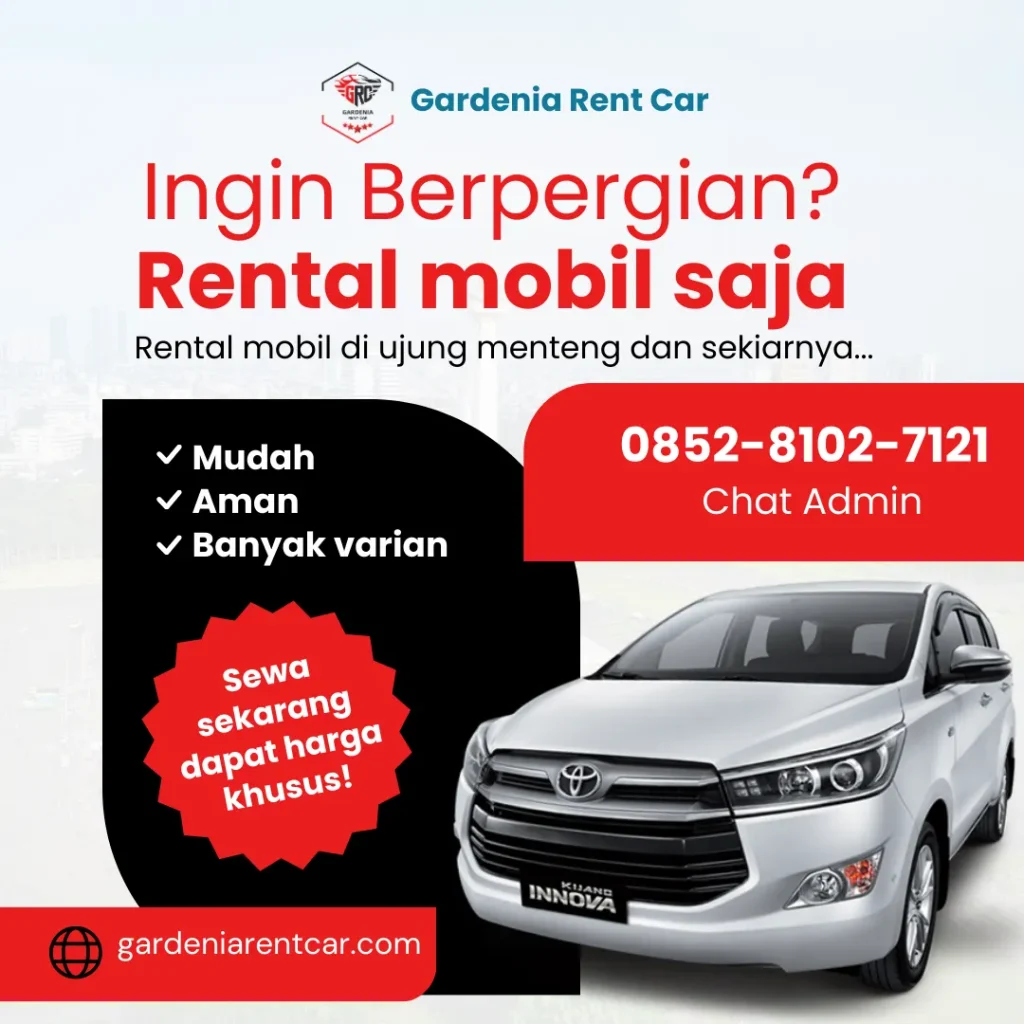 rental mobil ujung menteng