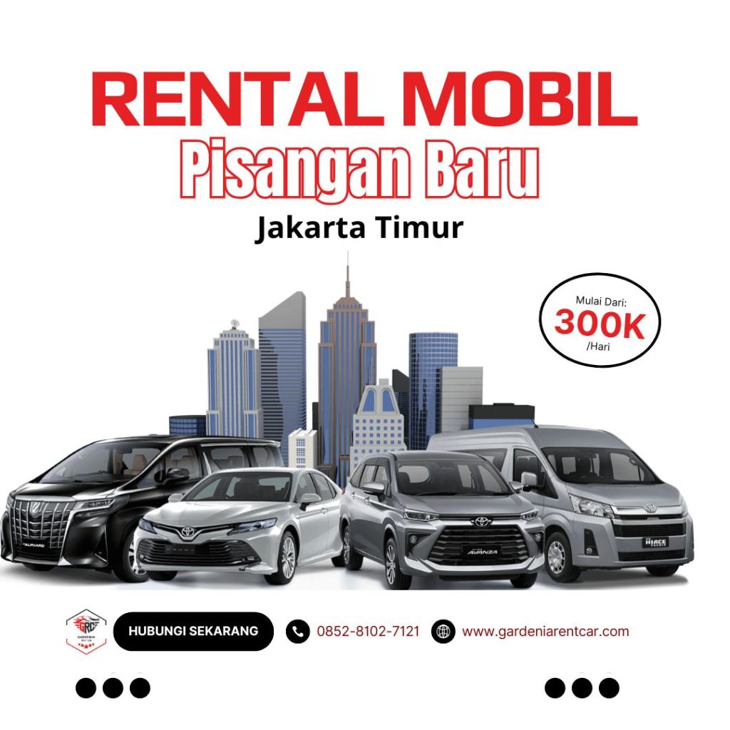 layanan rental mobil pisangan baru