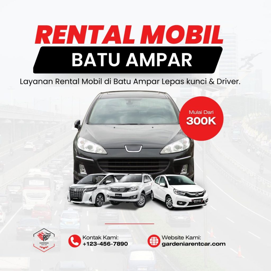 rental mobil batu ampar